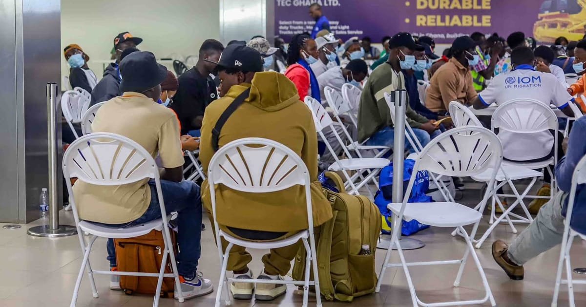 180 Ghanaians Repatriated From Libya as Government Supports Safe Return