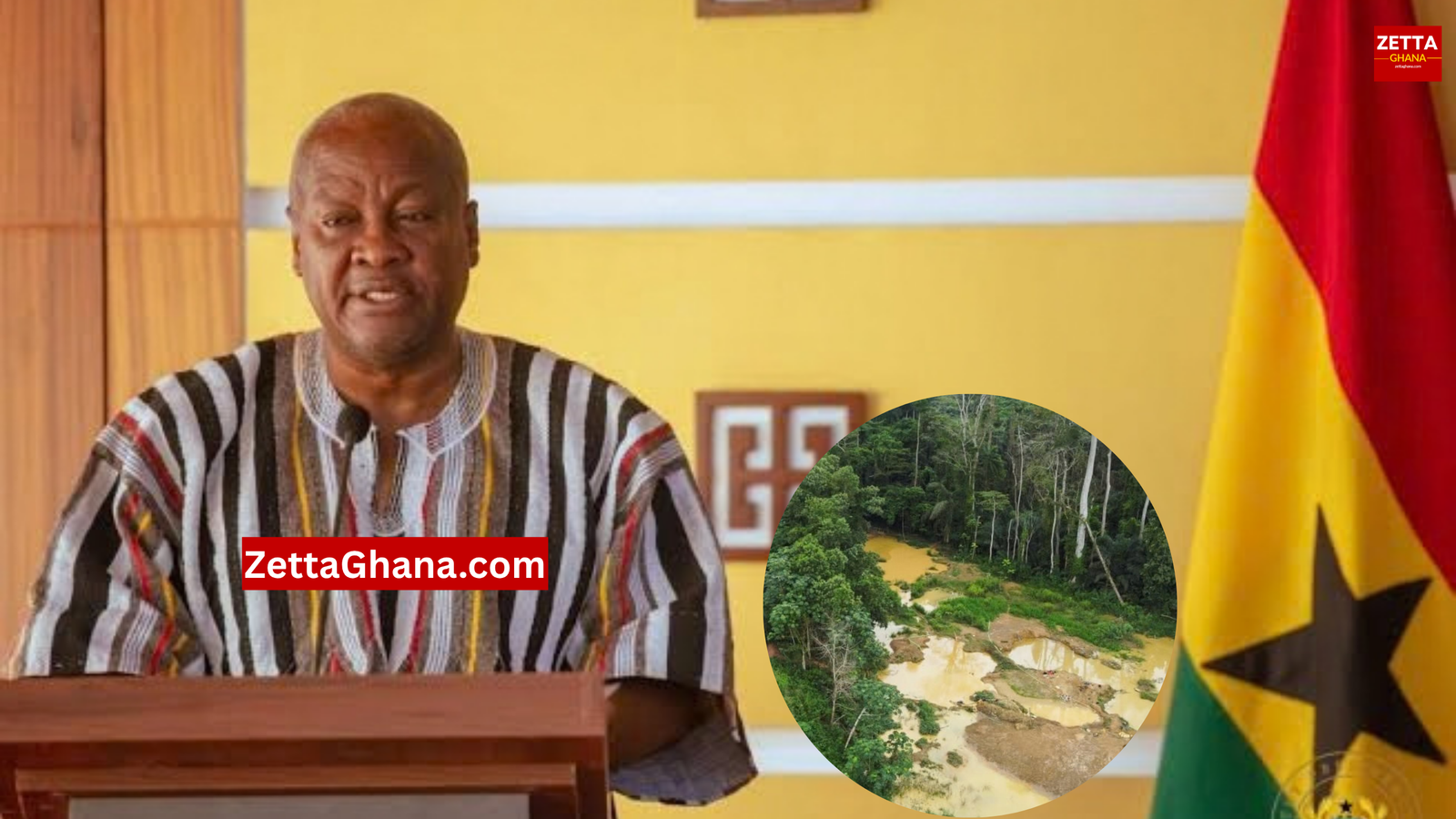 ‘I Never Ever Said That’ – Mahama Denies Promising State of Emergency to Fight Galamsey