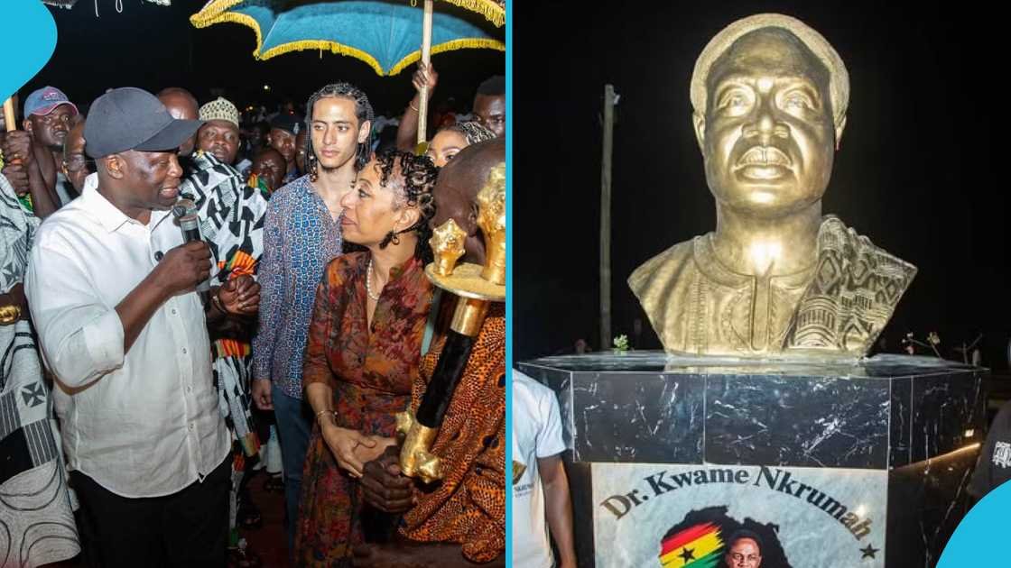 New Osagyefo Roundabout Unveiled to Honour Kwame Nkrumah