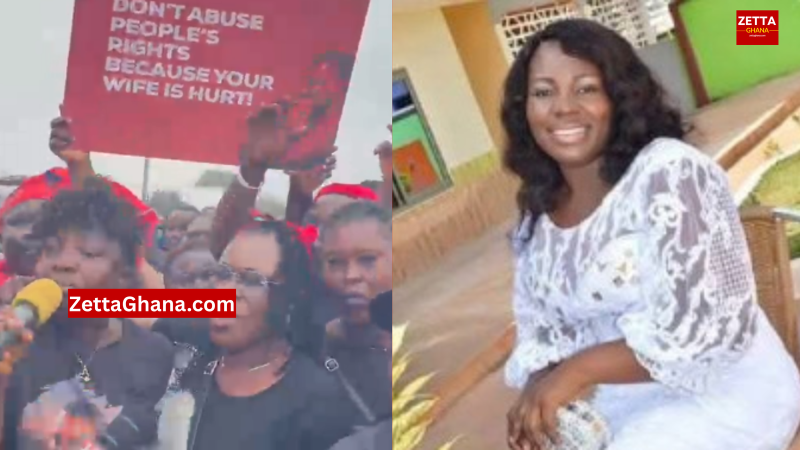 Women March to EOCO, Demand Release of Detained Salomey Baffoe