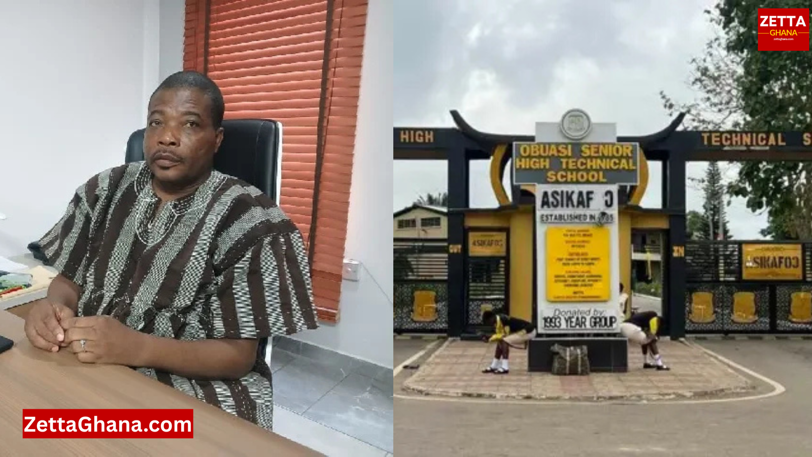NAGRAT President Calls for for Dismissal of Obuasi SHTS Headmaster Over Obuasi SHTS Case