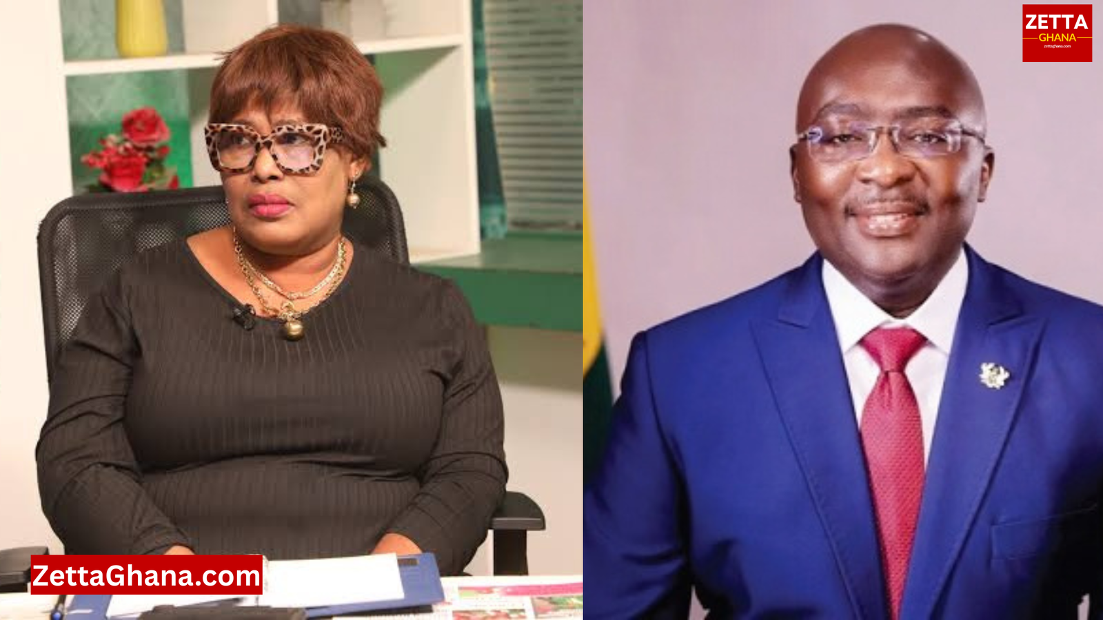 “I’ll turn my back on Dr Mahamudu Bawumia if he tries to hug me” – Presidential Staffer Nana Yaa Jantuah