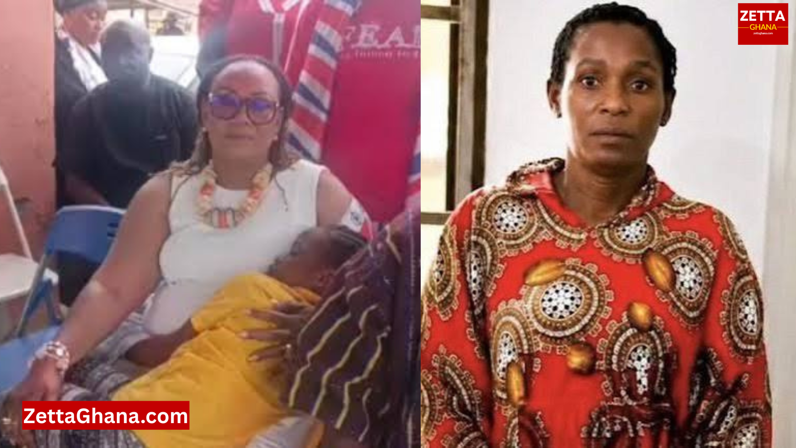 Hawa Koomson Provides Relief Items to Jailed NPP Activist Camilla Alhassan’s Children